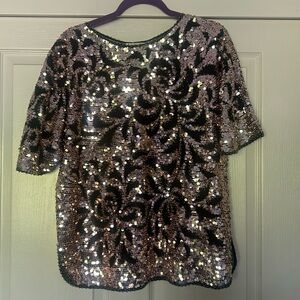 Vintage sequin blouse